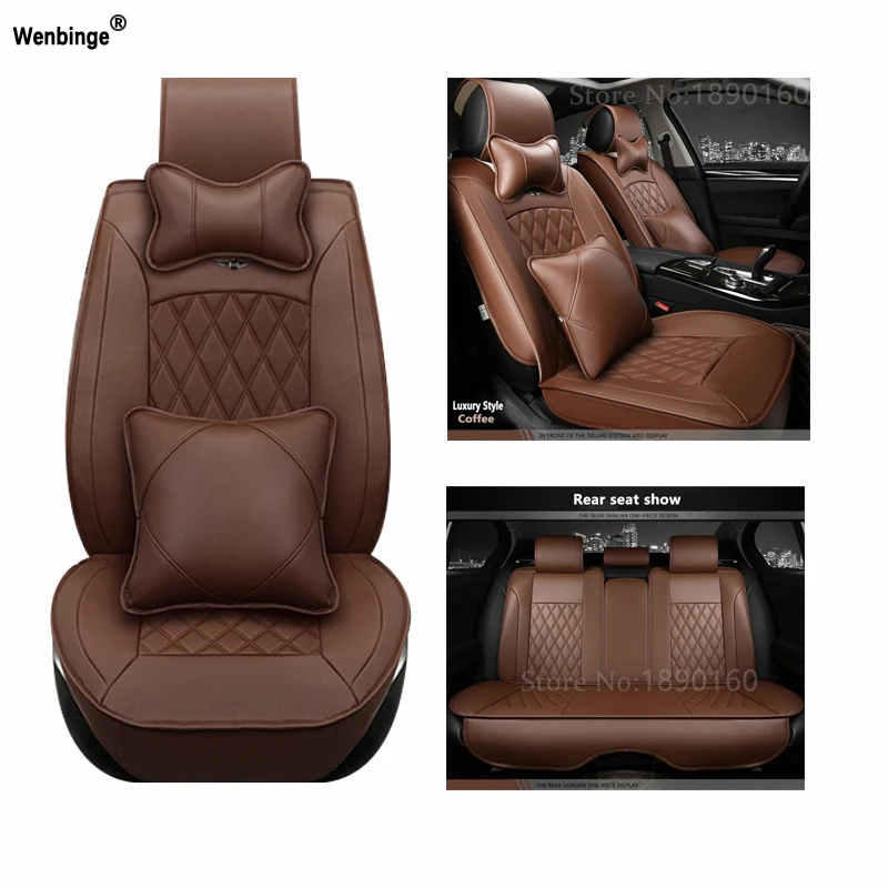 Universal PU Leather car seat cover For Lincoln Navigator MKZ MKS MKC MKX MKT auto accessories