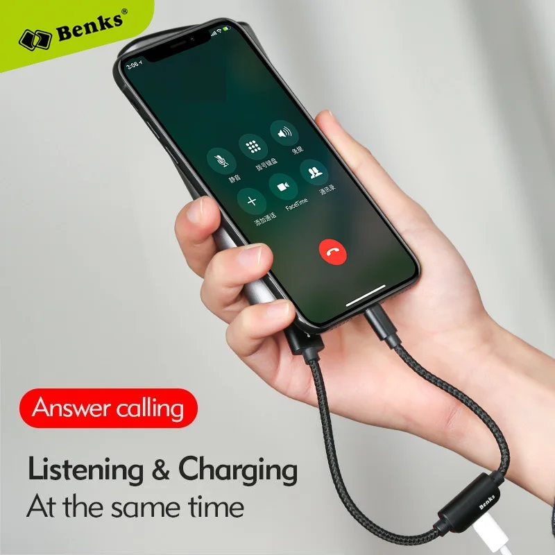 Benks D20 Listening Music Charging 6 in 1 Audio Adapter