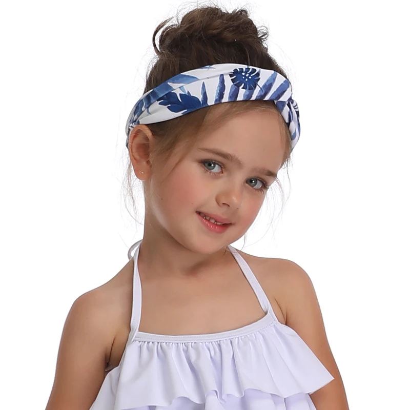 Melario/детская одежда, летний облегающий Купальник для девочек, Раздельный купальник из двух предметов для девочек, детская одежда с принтом