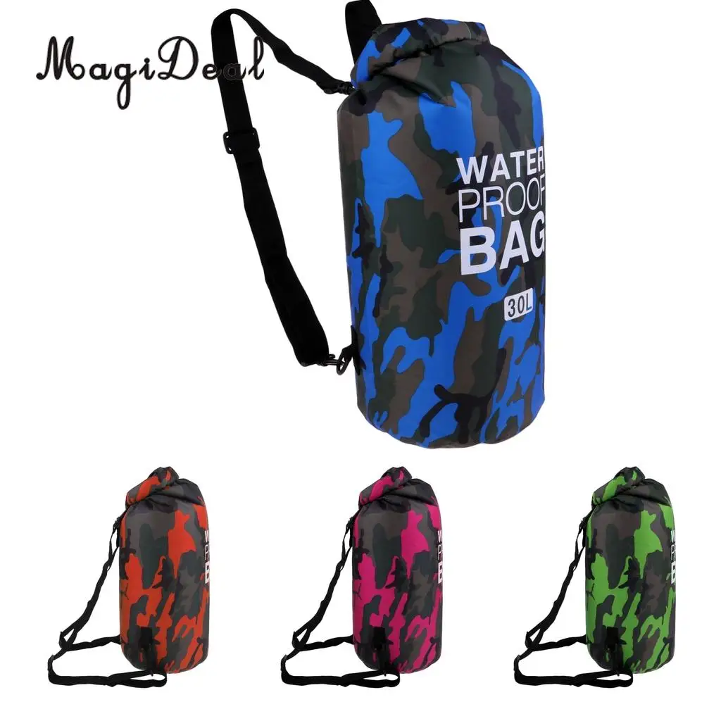 30L Waterproof Dry Bag Backpack Rucksack Kayak Boat Floating for Surf Fishing Camping Hiking Climbing Cycling Snorkeling Diving