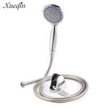 Xueqin Универсальная 3 режима для ванной ручной душ с дождевой насадкой Хромированная Душевая насадка держатель для водяного шланга душевые наборы