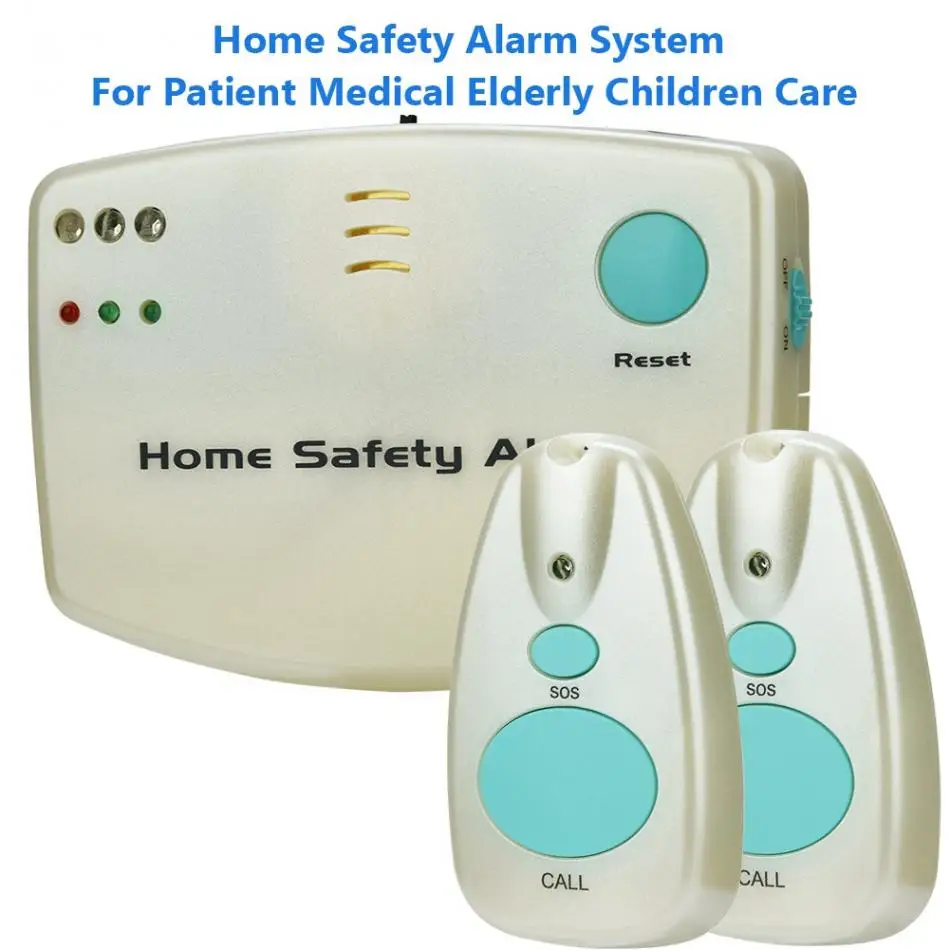 Домашняя охранная сигнализация для пожилых/детей, аварийная пейджер, кнопка вызова, система безопасности, горячая Распродажа