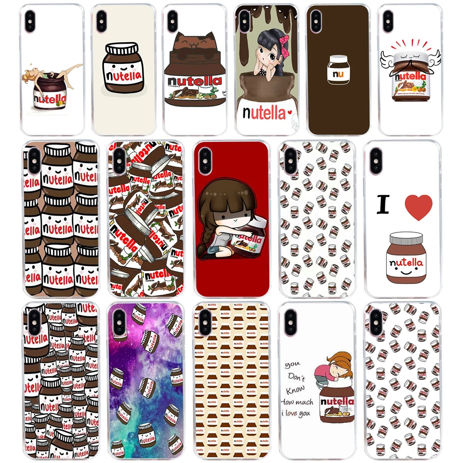 239H Tumblr Nutella Custodia Morbida In Silicone Tpu Cover Per Iphone 5 5S Se X Xr Xs Max Case