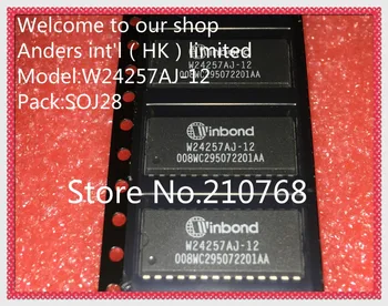 

50pcs/lot W24257AJ-12TR W24257AJ-12 W24257AJ W24257 SOJ28