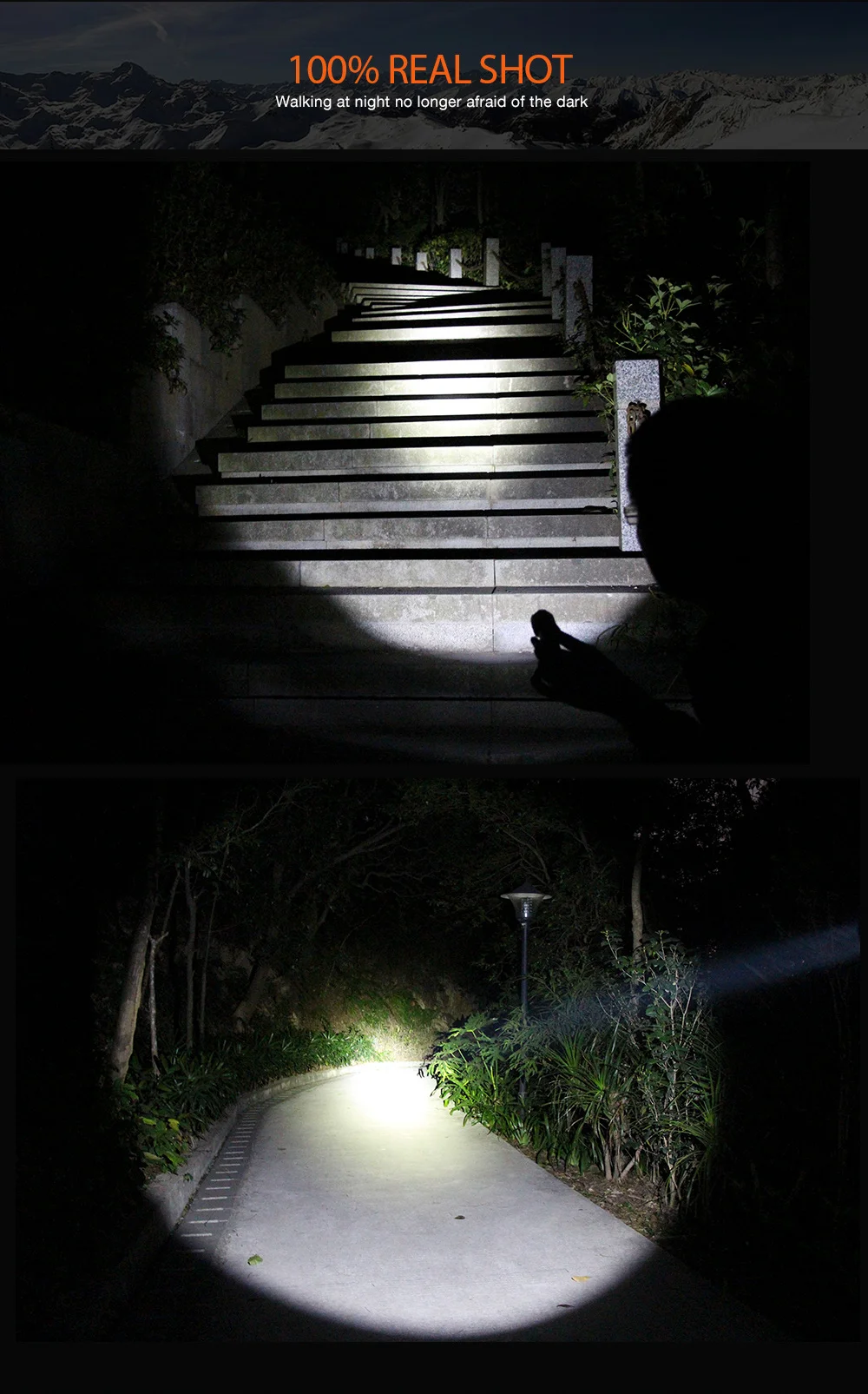 11 18650 Flashlight 