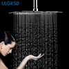 Wholesale And Retail 40cm * 40cm Rainfall Shower Head 16 Inch Ceiling Rain Shower Rain Shower Head 16 Inch 6