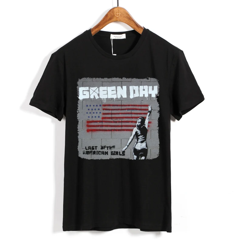 31 designs Vintage Punk style Green Day Rock Brand white black shirt 3D fitness 100%Cotton skateboard Streetwear Harajuku tee