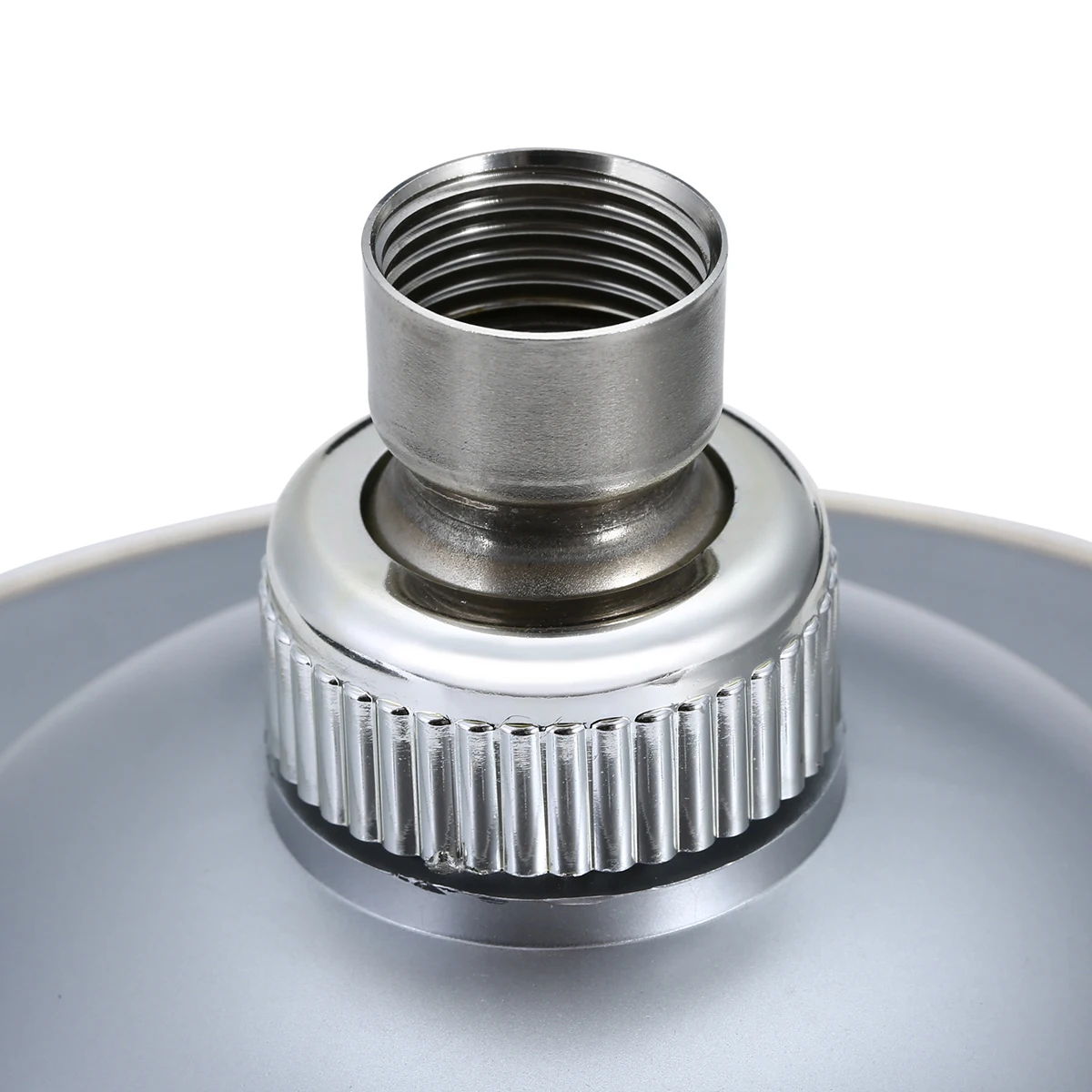 6 Inch Large Rain Round Top Shower Head Chrome Finish Water Saving Showerhead With Swivel Ball Connection For Bathroom Hardware