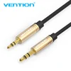 Vention-Cable auxiliar Jack de 3,5mm, convertidor de Audio de 2,5mm a 3,5mm, Cable adaptador macho a macho de 0,5 m, 1m, 1,5 m, 2m para altavoz de teléfono inteligente ► Foto 2/6