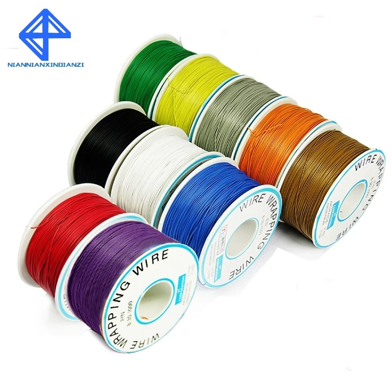 ППМ Летающий Джампер провод ОК линия 250 м 820фт 30AWG один Проводник|jumper wire|conductor wire |