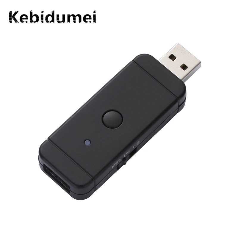 Kebidumei контроллер Джойстик для файтингов беспроводной адаптер PS4 PS3 360 Switch