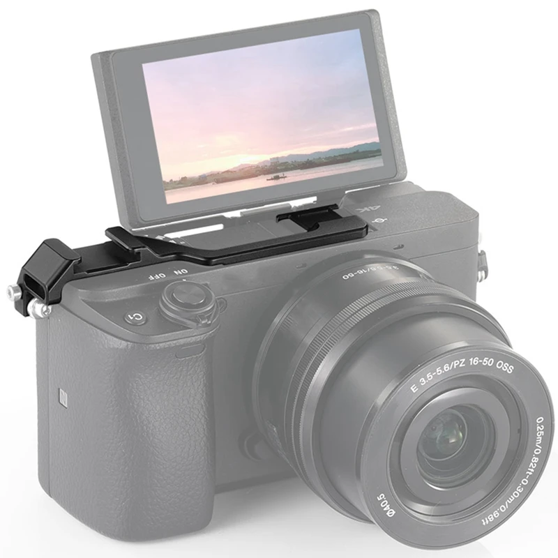Пластина перемещения холодного башмака для камеры sony A6300/A6400 БЫСТРОРАЗЪЕМНАЯ