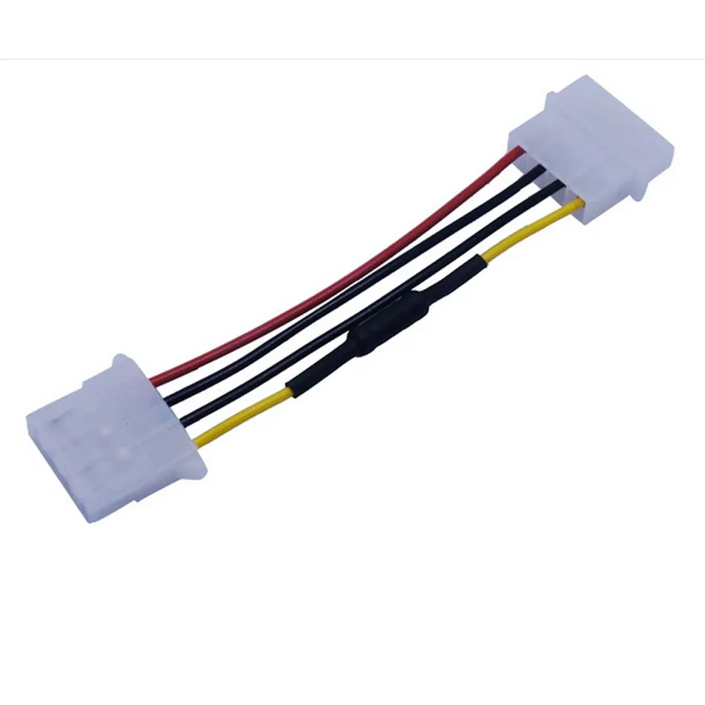 

new 4-Pin Molex Computer PC Case Fan Speed Reducer Low Noise Extension cord Adaptor Adaptor