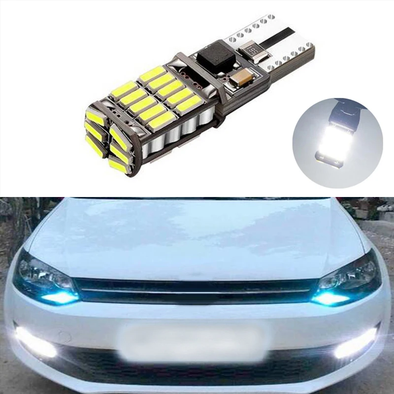 1X T10 4014SMD светодиодный светильник для бровей без ошибок Volkswagen Polo Passat b5 b6 CC Golf 4 5 6 7 mk6