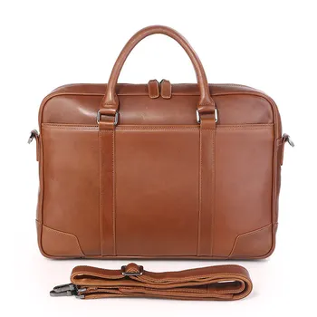 

Men Bags Genuine Leather Briefcases Shoulder Bags 14 inch Laptop Tote men Crossbody Messenger Bags Handbags Natural Leather Bag