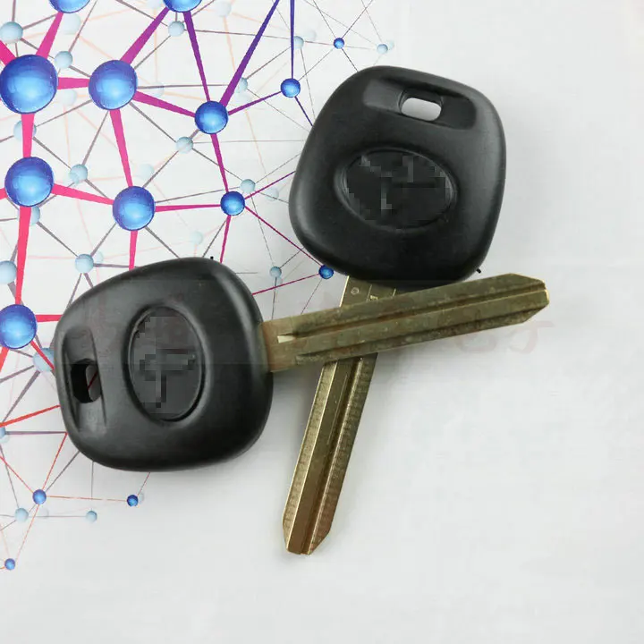 Запасной механический замок Keyshell со слотом для чипа Toyota corolla REIZ highlander|Слесарные