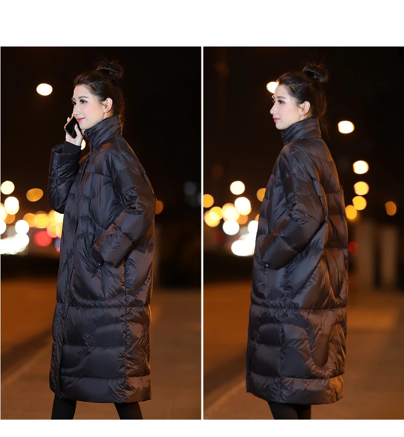 2019 Winter New Down Jacket Medium And long Section Large Size Women's Winter Jackets  Casual Fashion Coat Female (14)