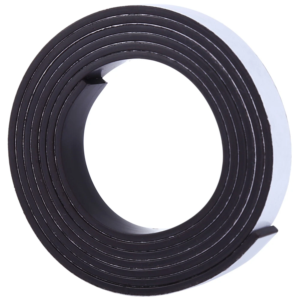 

1M Rubber Magnet 10*1.5 mm self Adhesive Flexible Magnetic Strip Rubber Magnet Tape width 10 mm thickness 1.5 mm