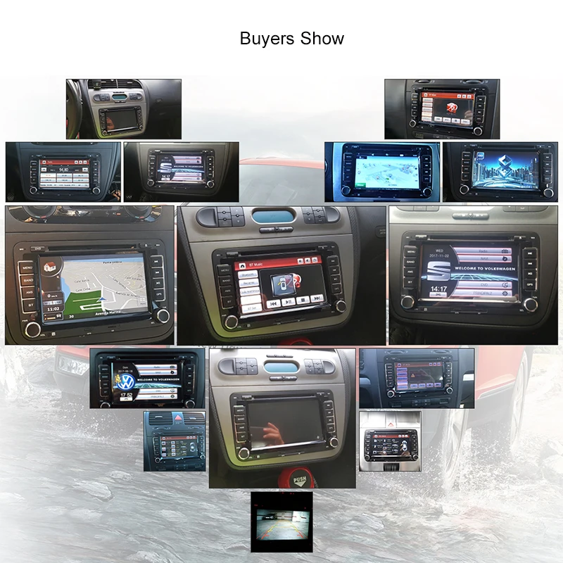Flash Deal Junsun 7" car radio 2 din radio car car DVD  For Seat Leon 2 2005 2006 2007 2008 2009 2010 2011 GPS Navigation car audio  stereo 3