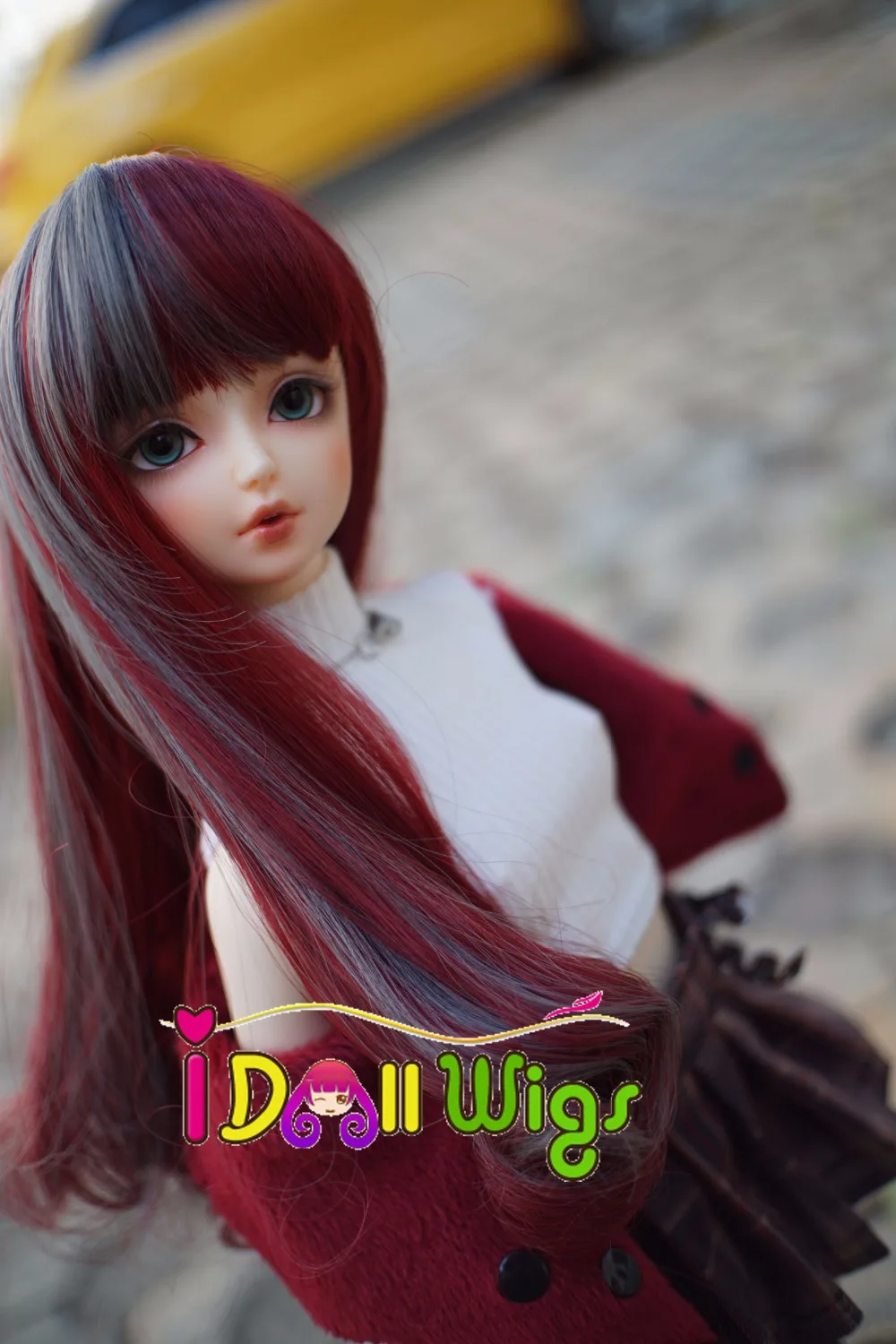 1/3 1/4 1/6 новый стиль Bjd SD парик куклы высокая температура проволоки длинные модные