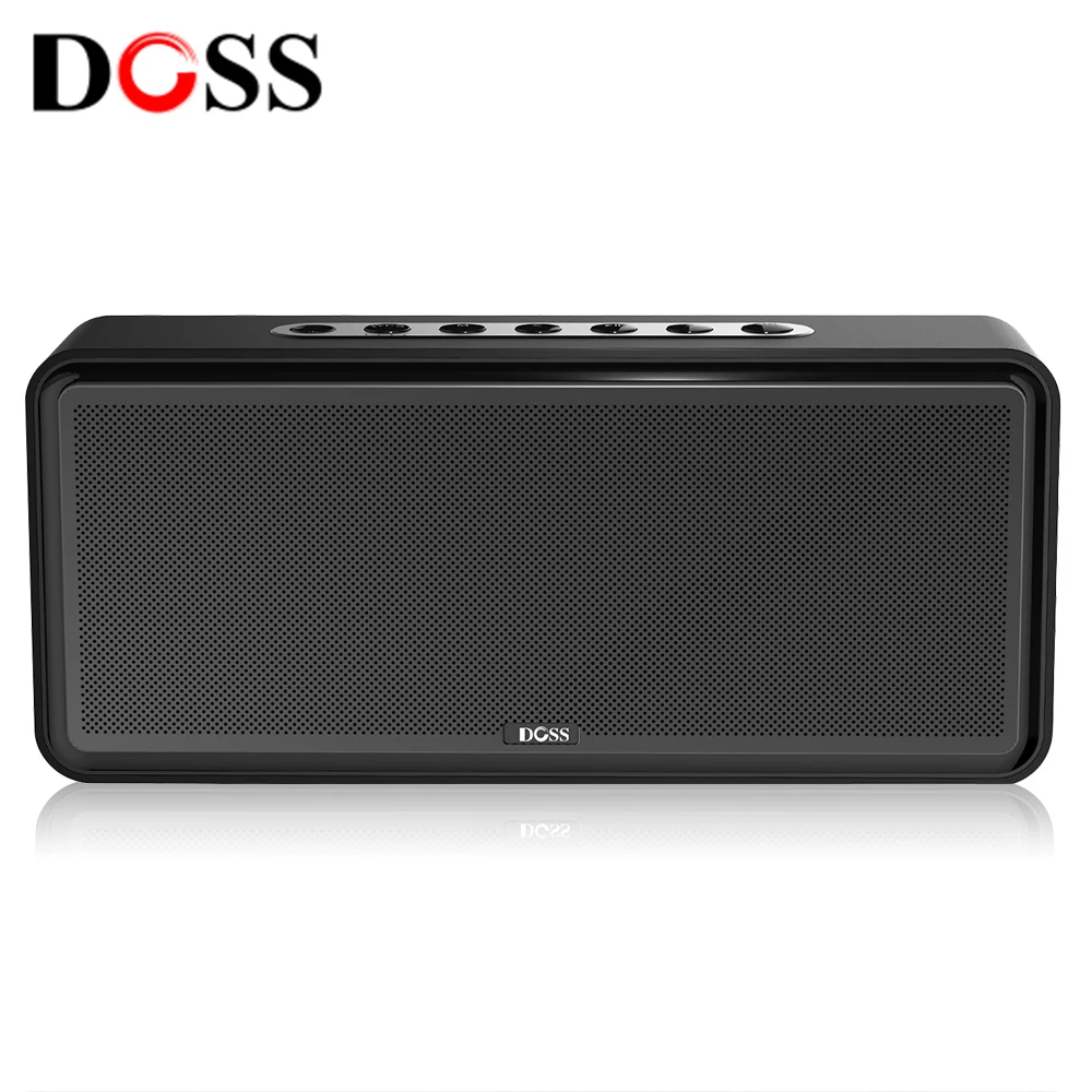 

DOSS Dual-Driver Soundbar Speaker Subwoofer Sound Portable Wireless Bluetooth LoudSpeakers Surround Support TF AUX USB