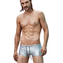 KWAN. Z мужские пляжные шорты из блестящей ткани, купальный костюм, мужские пляжные шорты, купальные костюмы большого размера, летние шорты