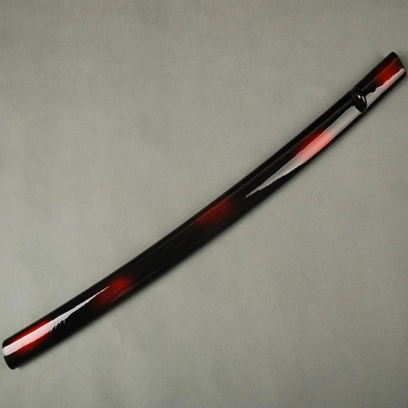 Comprar Delicada espada de rojo y negro color de madera Saya funda vaina para espada Samurai japonesa Katana buen regalo SYQ16