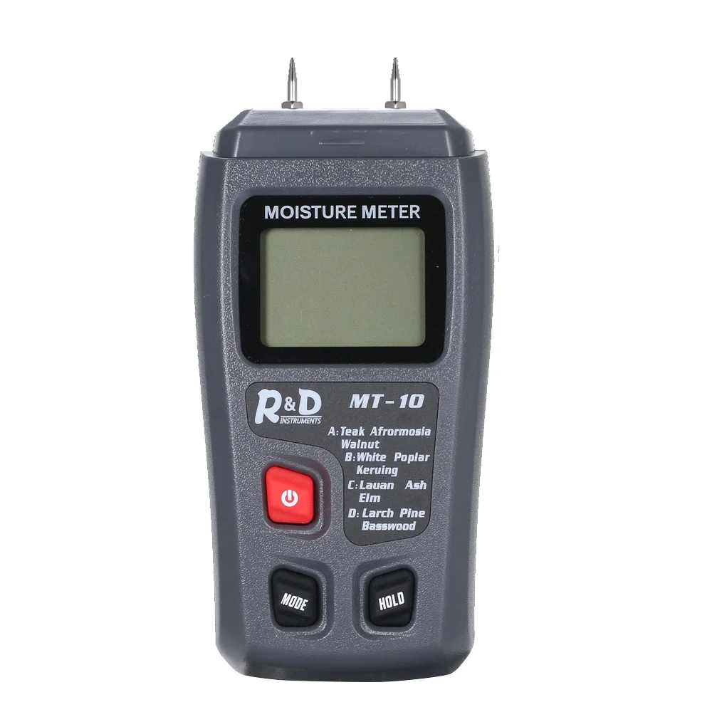 

2 Pins Moisture Meter For Wood Moisture Meters Humidity Meter Mini Damp Detector With Large LCD Display Timber Hygrometer