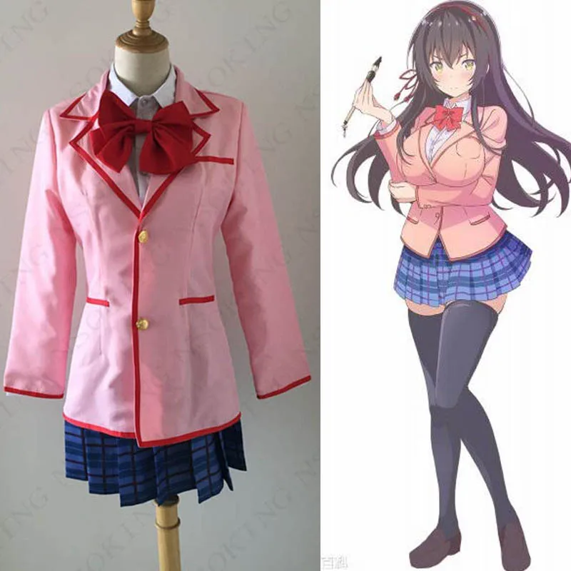

Are you willing to fall in love with a pervert, as long as she's a cutie Yurika Koga Mizuha Kiryu Cosplay Costume Custom Made