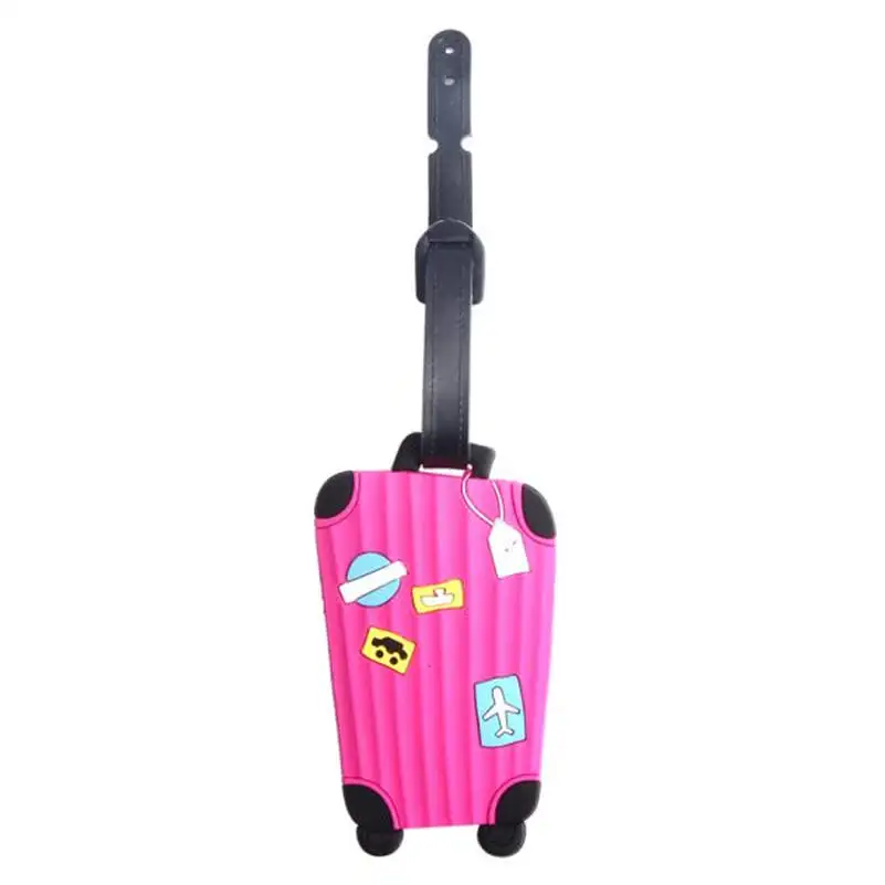 Buy Travel Accessories Creative Luggage Tag Mini PVC