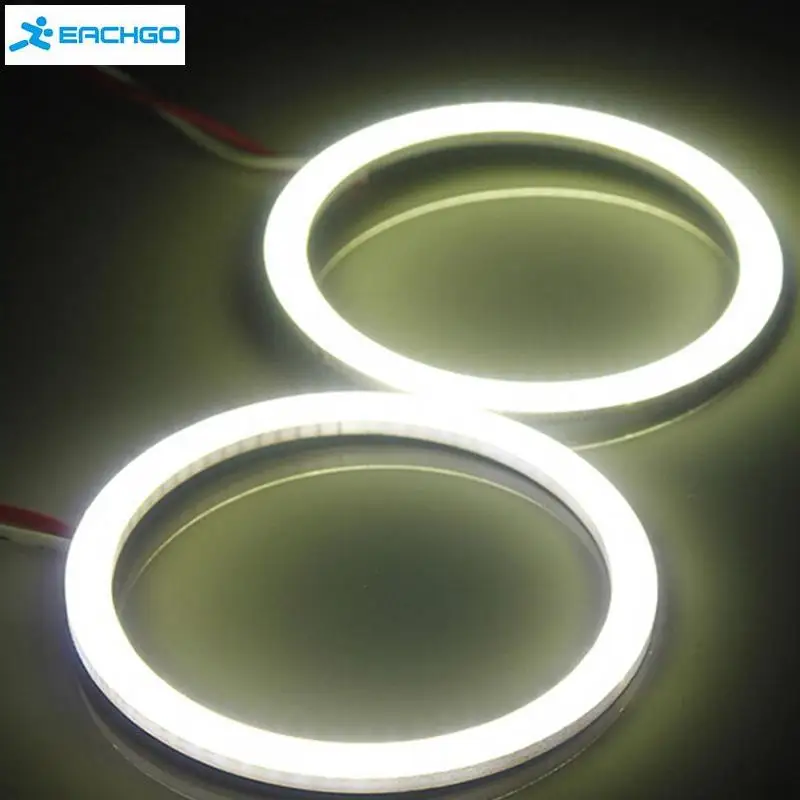 

1pcs 80mm Car 12V COB LED CCFL Halo Rings Angel Eyes Fog Light Head Lamp White