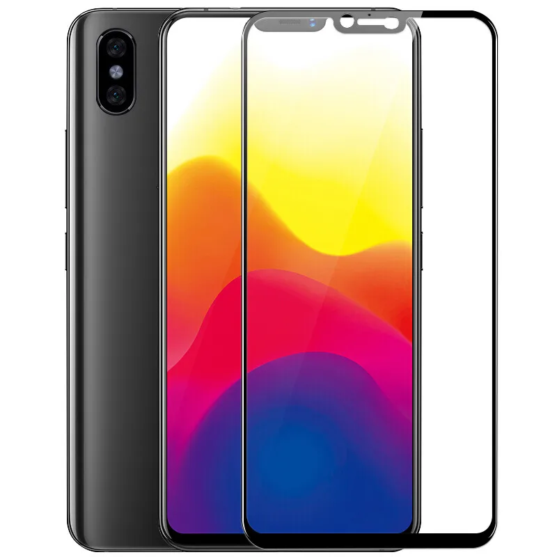 3D закаленное стекло для Xiaomi Mi8 полное покрытие 9H защитная пленка