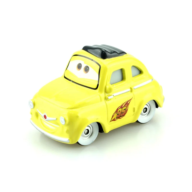 Горячие игрушки Дисней Pixar тачки Луиджи 1:55 весы литья под давлением