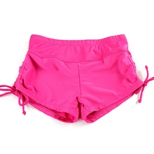 Blesskiss/большие размеры, Шорты для плавания, Женские Летние плавки с высокой талией, бикини, спортивные плавки для бега, йоги, тренажерного зала, плавания, ming