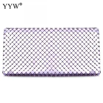 

Luxury Sequin Clutch Bags Leather Evening Bags Designer Long Chain Shoulder Handbag Fashion Party Purse Wedding Bolsa Feminina