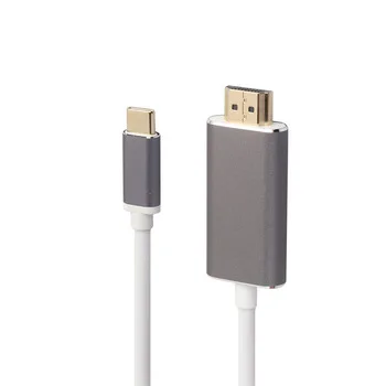 DOITOP Usb Type-C TO HDMI 4k 1080P 60HZ USB-C Type C USB 3.1 Male to HDMI cable for Macbook 12"/Chromebook/Lumia950 XL etc O3