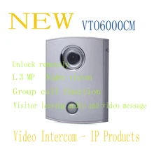 Free Shipping DAHUA IP Products Video Intercom Villa Outdoor Station Original English Version Without Logo VTO6000CM