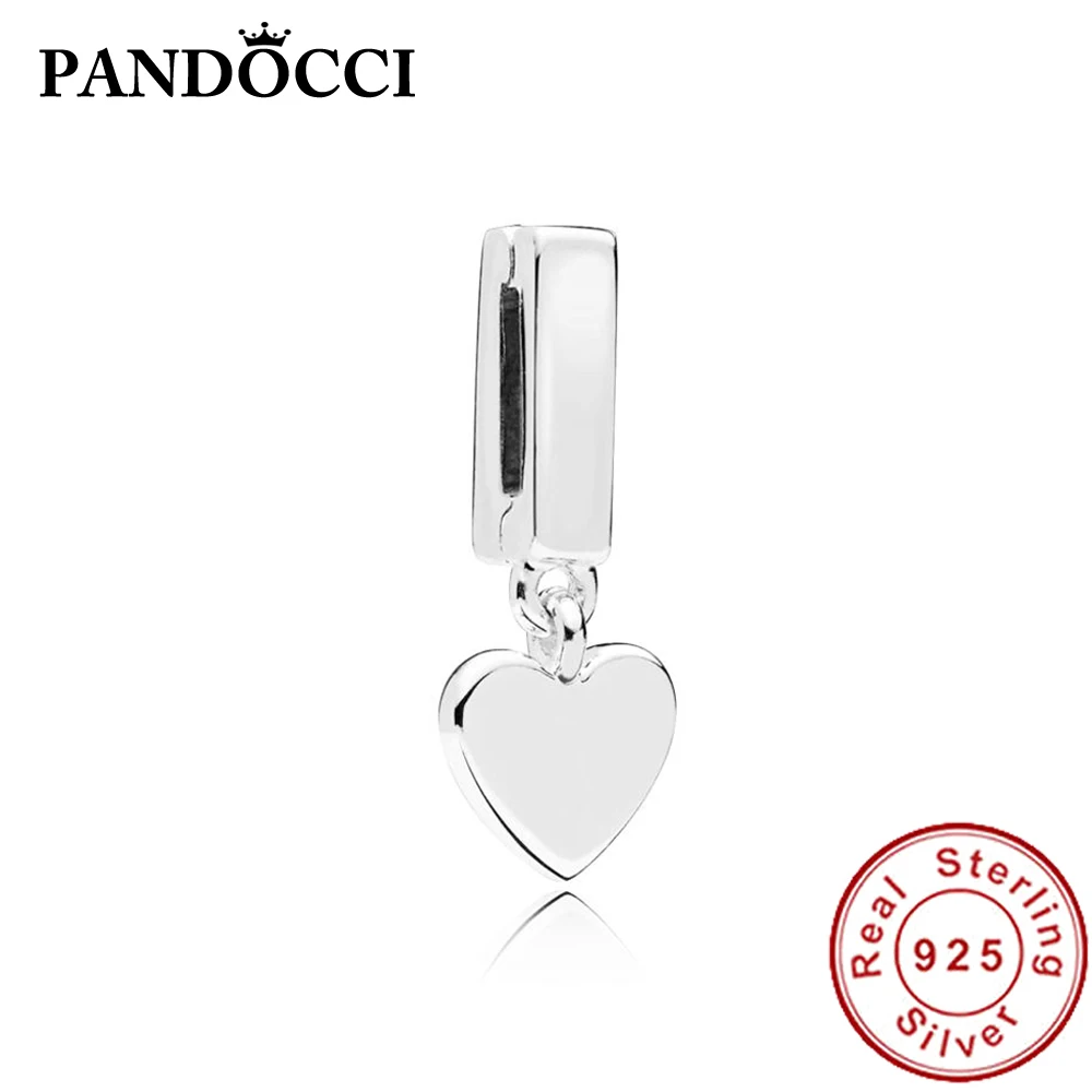 

PANDOCCI 100% 925 Sterling Silver Brand New Original 797643 Reflexions Floating Heart Clip Charm Jewelry Brand Direct Sales
