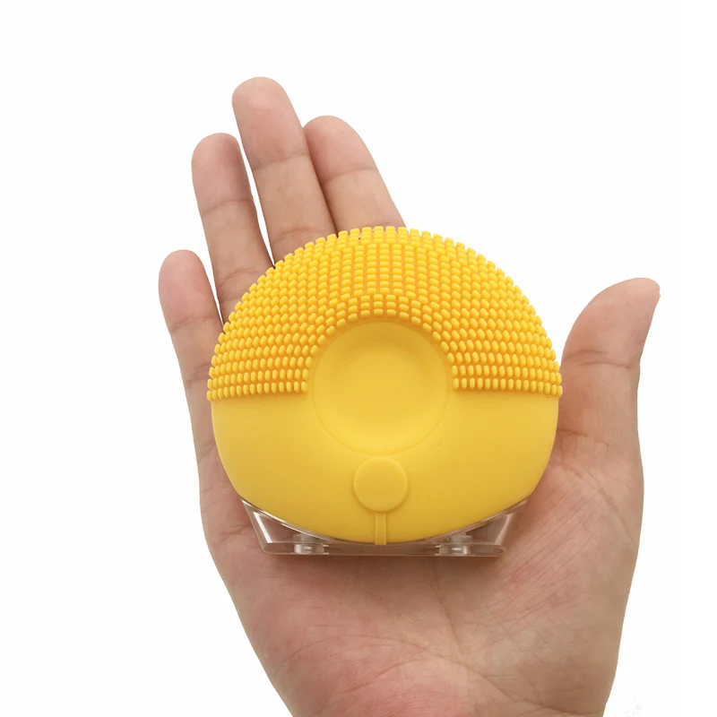 facial clean brush yellow 16
