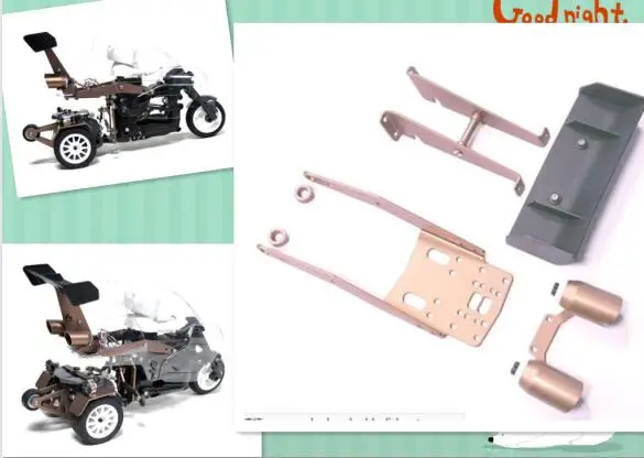 Tamiya T3-01 танцующий гонщик трайк радиоуправляемые автомобили масштаб 1:8 OnRoad