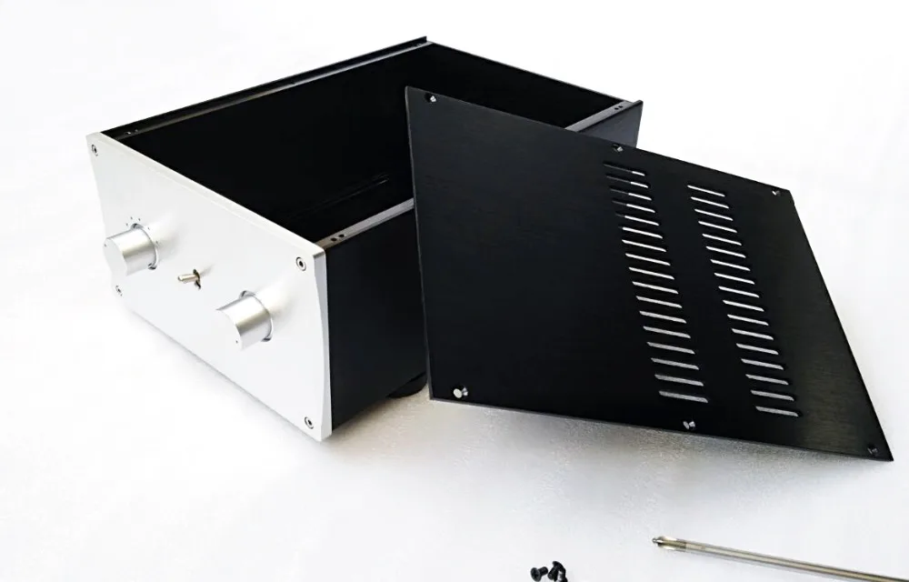 BZ2212S полностью алюминиевый усилитель шасси/Preamp DIY чехол/блок питания/корпус
