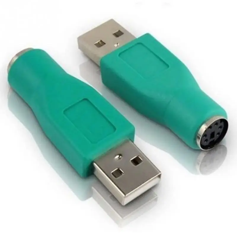 PS2 Female to USB Male Port Mouse Adapter Converter Connector for