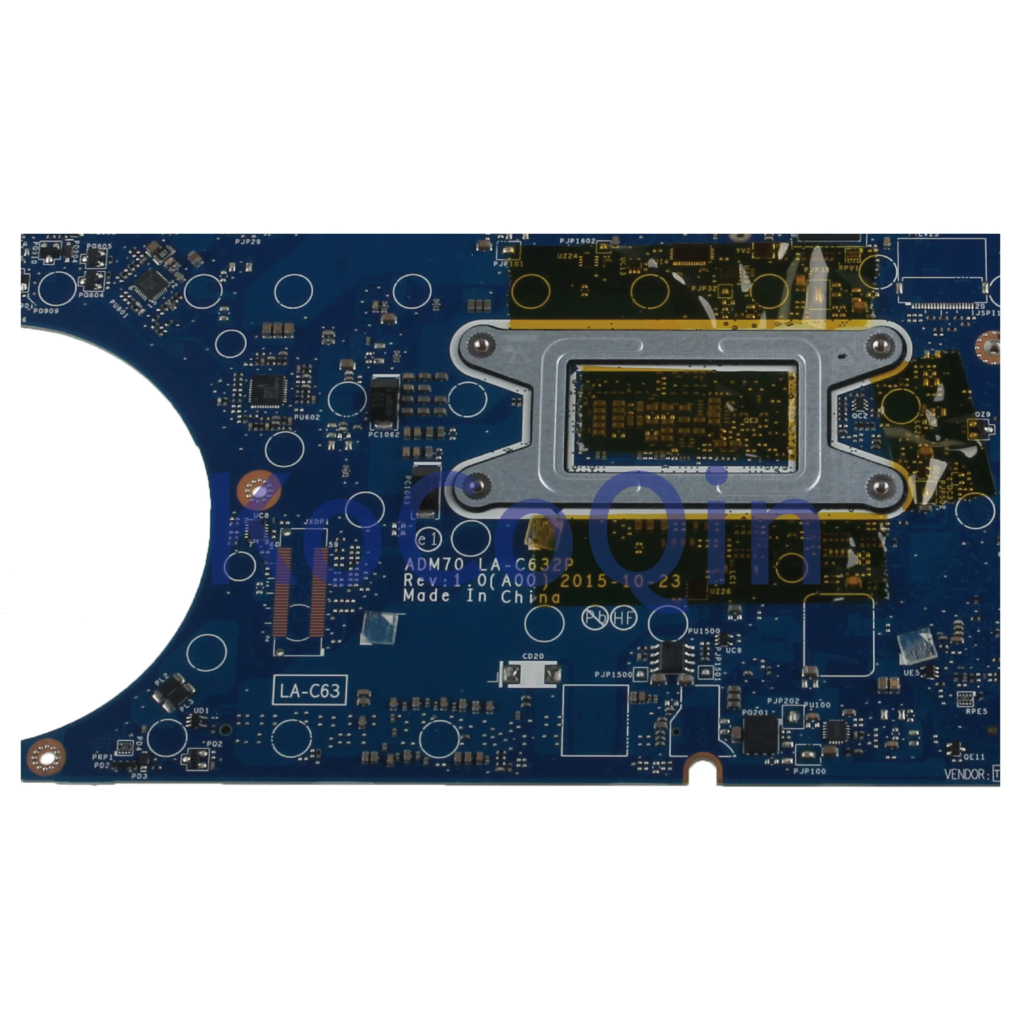 Most effective  KoCoQin laptop Mainboard For DELL Latitude E5470 Core I5 Mainboard CN-0DN9PC 0DN9PC LA-C632P SR2F0 