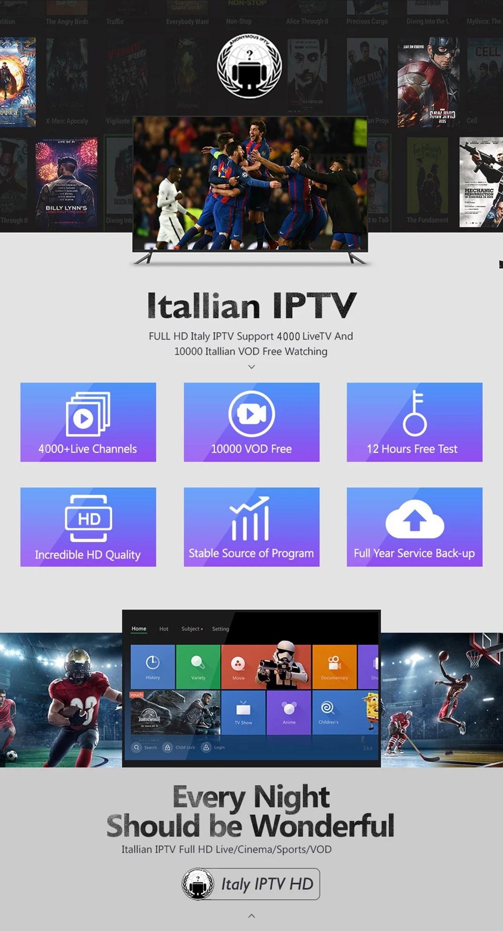 Ucer iptv Италия 1 Год список подписки код Поддержка android enigma2 m3u smart tv mag для Европы albania испанско-португальский Германия