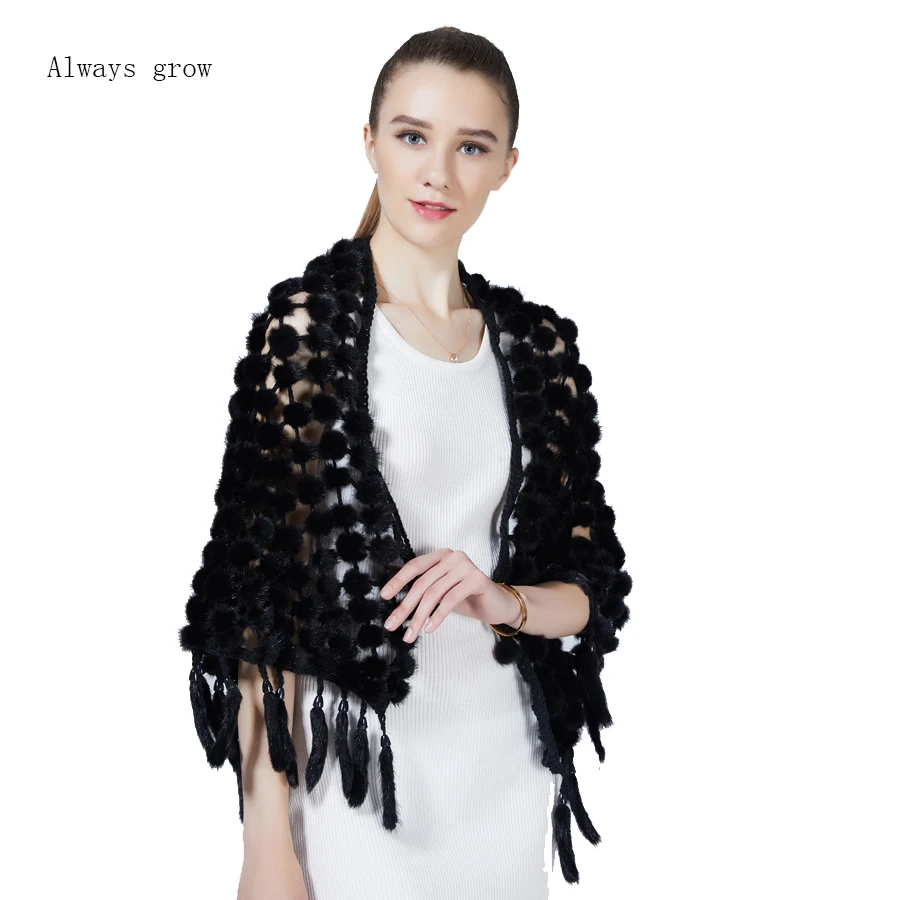 

Fur Shawl have Five Colors soft beautiful warm,Always grow