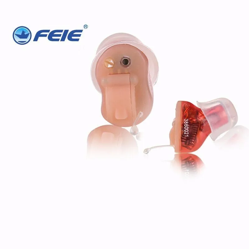 

Mini CIC Headphone Hearing Aids Deafness In Ear S-12A Deaf Aid 4 Channel Clear Sound Hearing Machine CE FDA approved Drop Ship