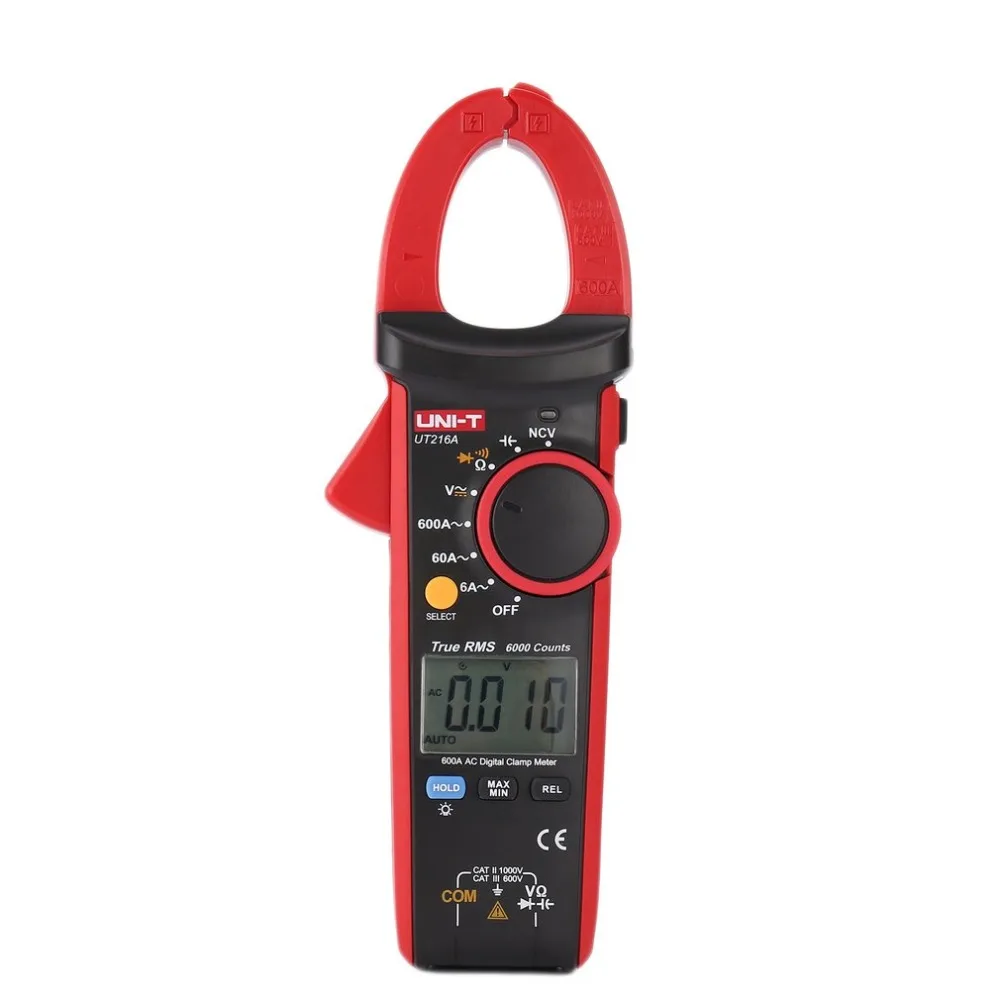 

Digital Clamp Meters UNIT DC/AC Volt Amp Ohm Diode Multimeter Ammeter Multitester Current Voltage Resistance NCV Tester Probe