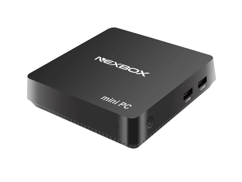 NEXBOX T11 Intel Atom Z8350 Windows 10 Мини ПК 4 Гб ОЗУ 32 Гб EMMC 4 к* 2 к с SATA USB3.0 4 г/32 г wifi BT4.0 Смарт ТВ приставка