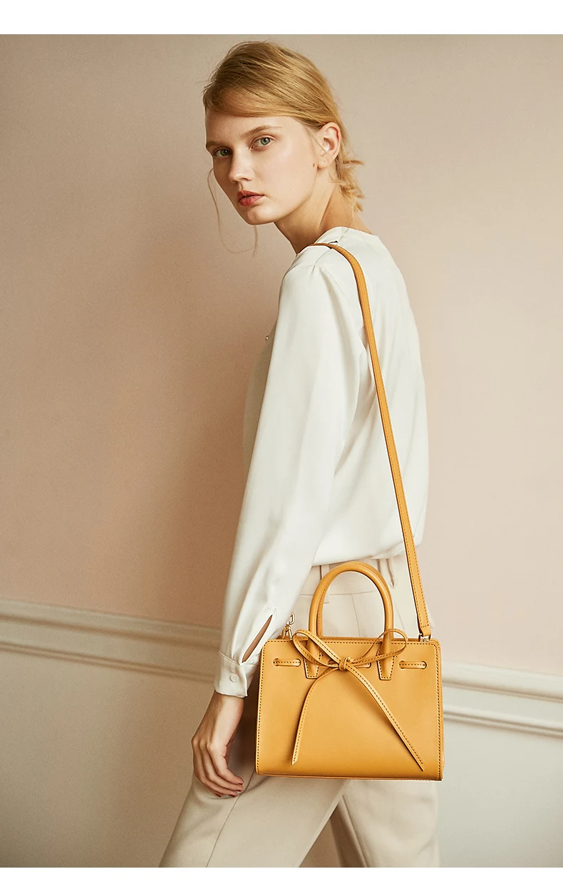 EMINI HOUSE сумка с бантом роскошные сумки женские сумки дизайнерские сумки через плечо из спилка для женщин сумка-мессенджер
