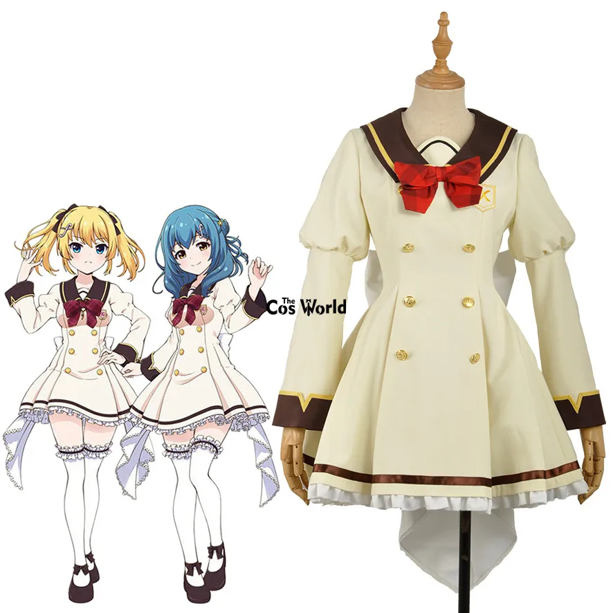 バトル女の子高校国枝shiho Kougami Kanon Jk制服セーラースーツドレス衣装アニメコスプレ衣装 Anime Cosplay Costumes Cosplay Costumeanime Cosplay Aliexpress